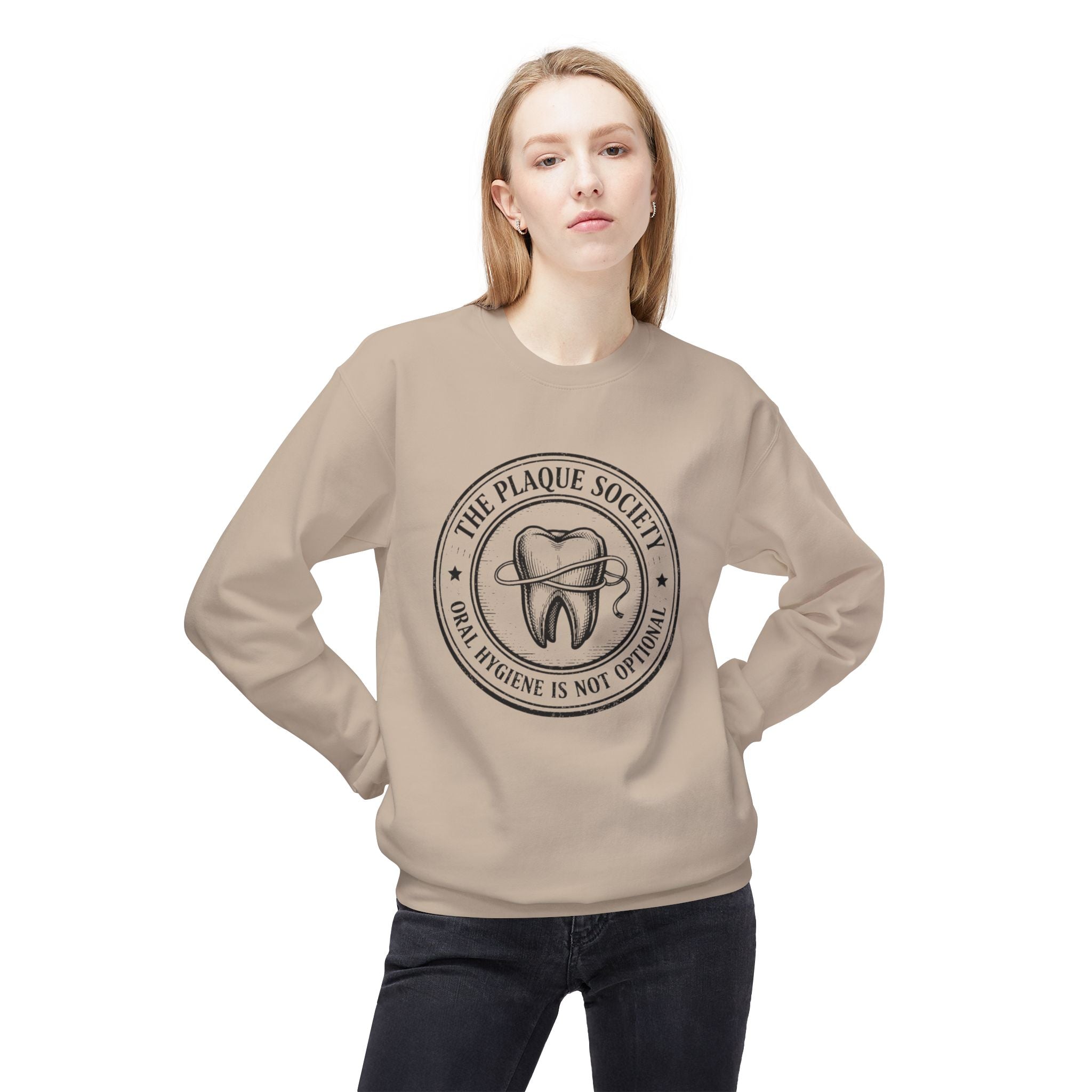 The Plaque Society — Members Crewneck