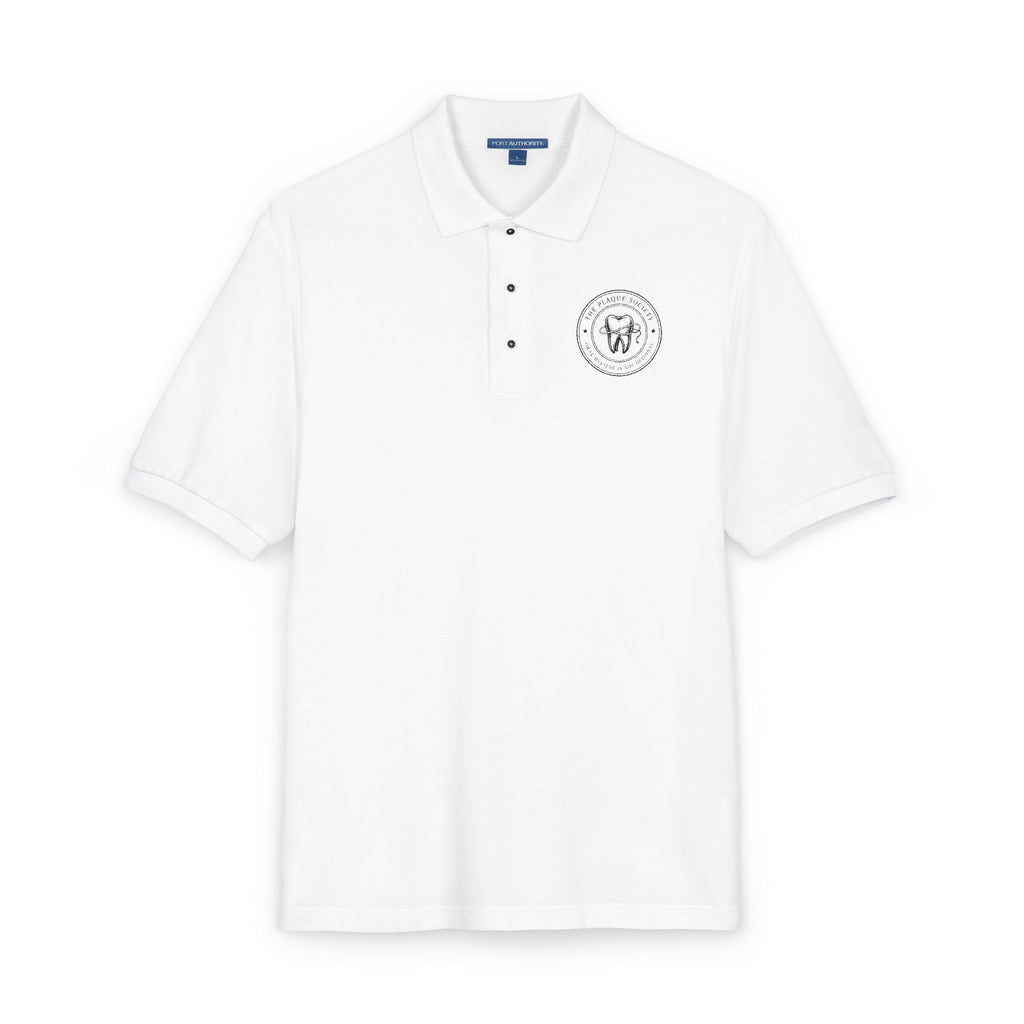 THE PLAQUE SOCIETY — Embroidered classic polo