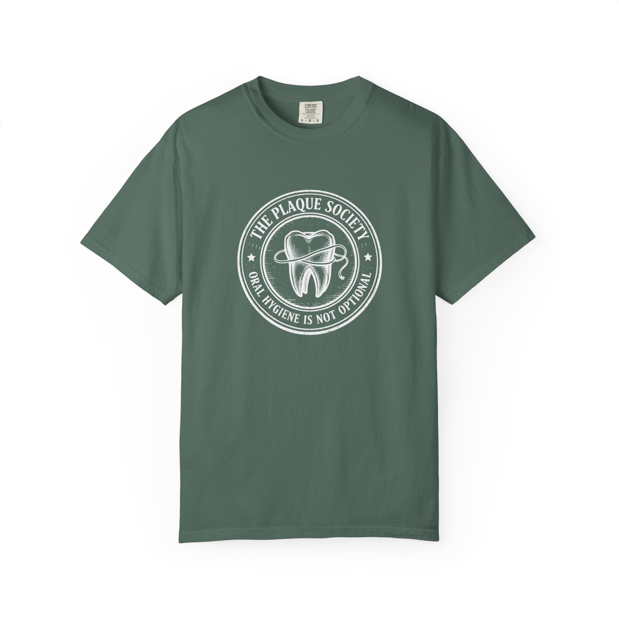 THE PLAQUE SOCIETY —  Signature Emblem White