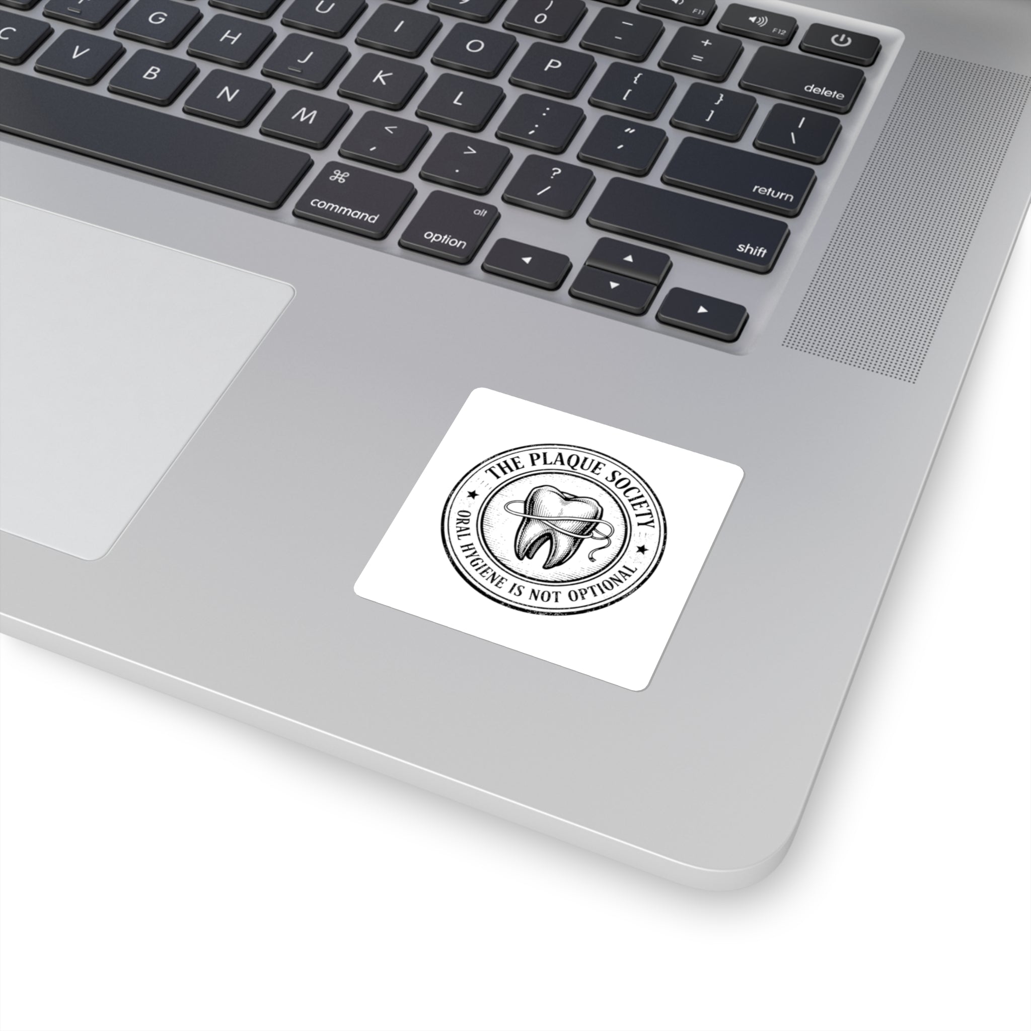 THE PLAQUE SOCIETY — Signature sticker