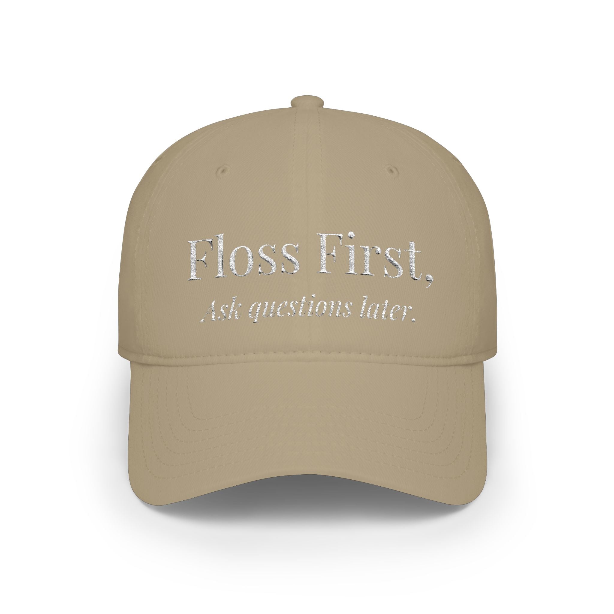 FLOSS FIRST — Cap
