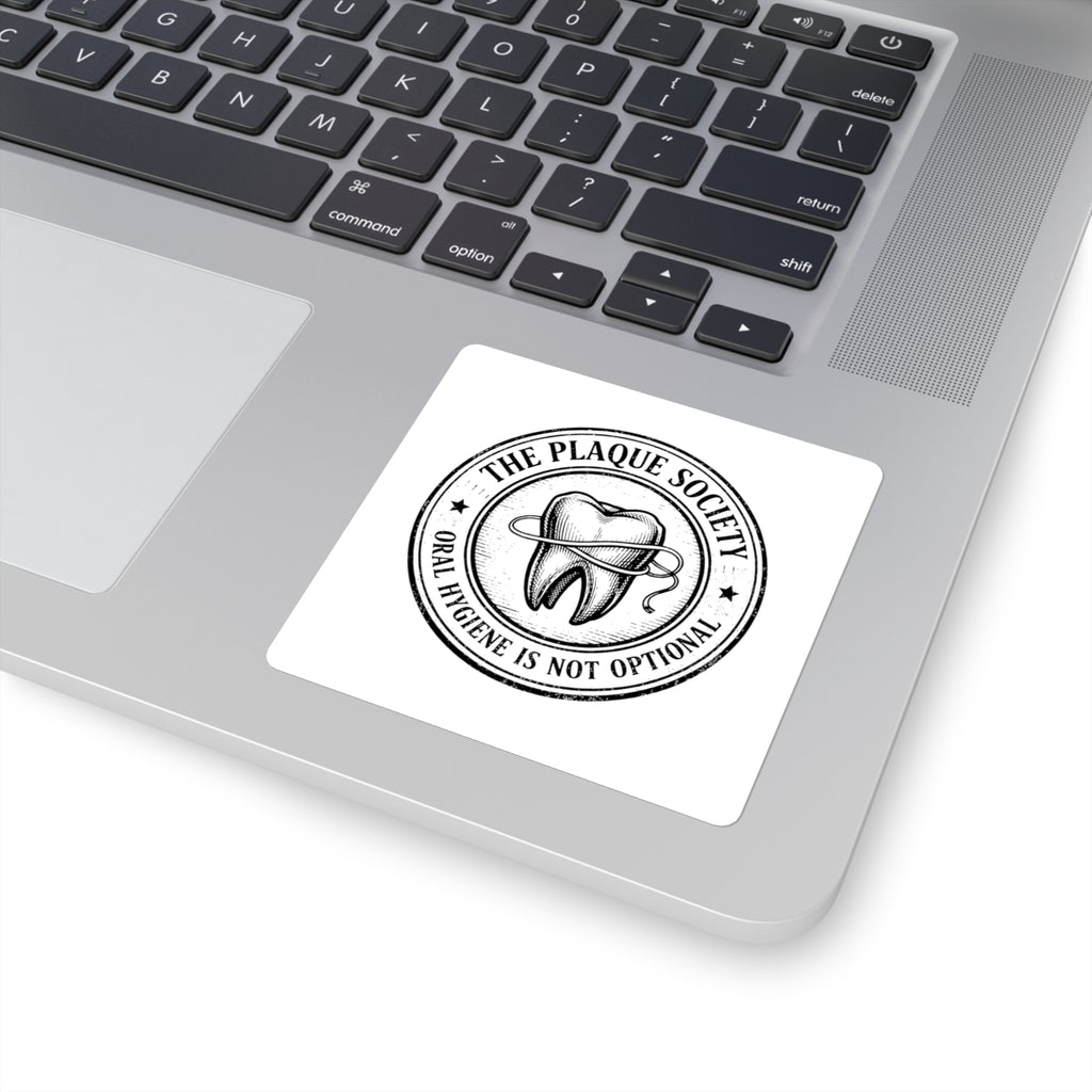 THE PLAQUE SOCIETY — Signature sticker