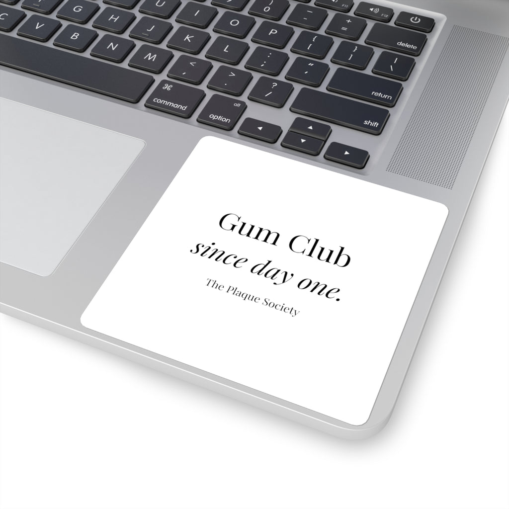 GUM CLUB — SIGNATURE STICKER